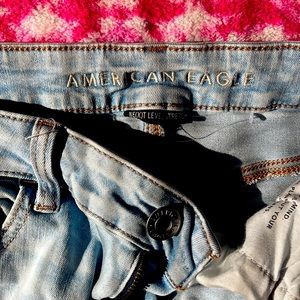Hi rise jegging, American eagle stretch denim (next level stretch), never worn
